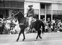 Thumbnail for 'Fred Harman Riding in the Fiesta Days parade (Durango, Colo.)'