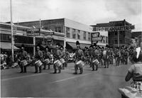 Thumbnail for 'Spanish Trails Fiesta (Durango, Colo.) Parade Band Near the Chamber of Commerce (Durango, Colo.)'