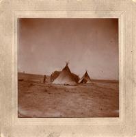 Thumbnail for 'Child and Two Teepees'