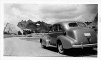 Thumbnail for 'Automobile Driving Road to Window Rock, Arizona'