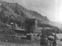 Thumbnail for 'Tramhouse & mill at Alta Mine used as a USFS Lookout & conne'