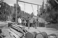 Thumbnail for 'Creosote plant at Blanco CCC Camp F-29-C'