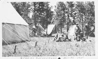 Thumbnail for 'Grazing survey camp, Bell Ranger Station '