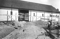 Thumbnail for 'Pagosa Warehouse being constructed by CCC - 1936'