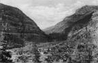Thumbnail for 'Ouray (Colo.), looking north from New Silverton-Ouray Toll Road'