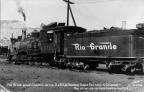 Thumbnail for 'One of the Quaint Engines on the D.& R.G.W. Narrow Gauge Railroad in Colorado'