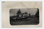 Thumbnail for 'Decorated horsedrawn float carrying several women in Mancos (Colo.) parade'