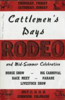 Thumbnail for '1958 Cattlemen’s Days Program'