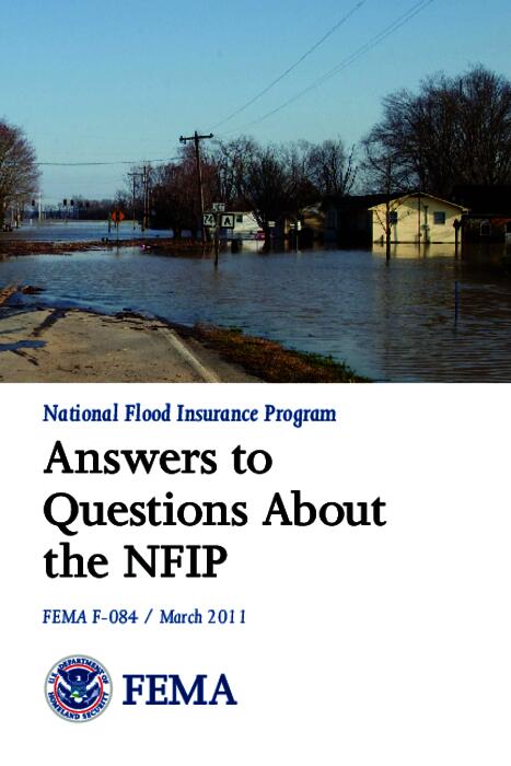 Thumbnail for 'Answers to Questions about the National Flood Insurance Program'