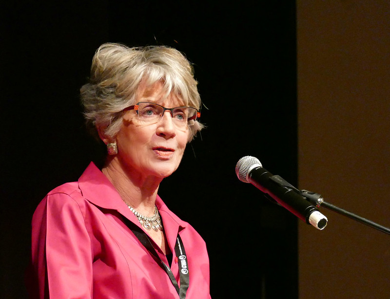 Dottie Lamm Speaks at the Women's Network Luncheon in Grand Junction, Colorado in 1982