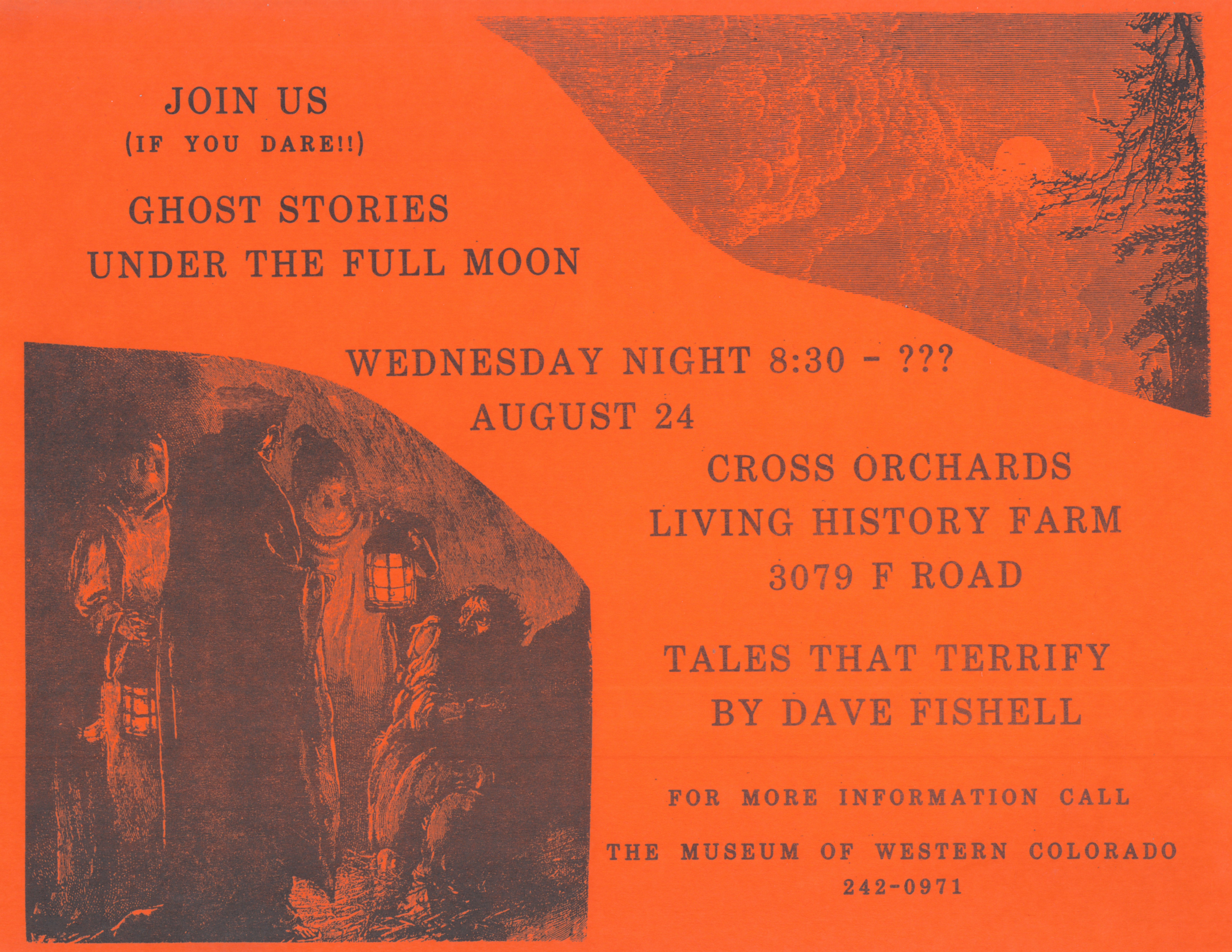 Thumbnail for 'Tales That Terrify: Ghost Stories Under the Full Moon Program by Dave Fishell'