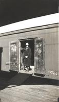 Thumbnail for 'Woman in a Train Car'