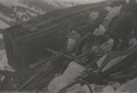 1918 Pando, Colorado Train Wreck - 'Looking for Him'