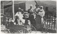 Thumbnail for 'Portrait of Family Gathered on Porch'