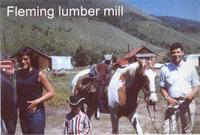 Thumbnail for 'Carnie Family Riding near Fleming Lumber Mill - Sandstone Creek'