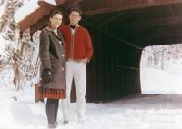 Thumbnail for 'Joan and Jack Carnie - 1964 Vail Covered Bridge'