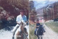 Thumbnail for 'Jack and Joan Carnie - Riding near Mill Creek ca. 1964'