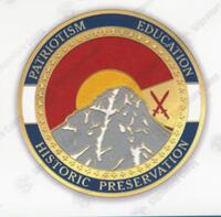 Thumbnail for '10th Mountain Chapter - NSDAR: Organizing Regent Challenge Coin (b)'