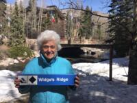 Thumbnail for 'Kim Fuller Collection - no. 6:  Widge Ferguson Along Gore Creek in Vail'