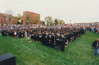 Thumbnail for 'Graduates, faculty and guests gather for Summer Commencement, early 1990s'