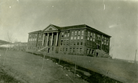 Thumbnail for 'View of Normal Hall (Taylor Hall) from the southwest, circa 1915.'