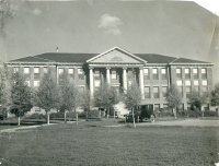Thumbnail for 'View of North Hall (Taylor Hall) from the west, circa 1922.'