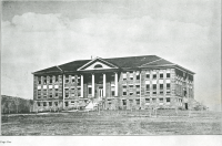 Thumbnail for 'View of Normal Hall (later Taylor Hall) from the west-southwest circa 1917.  '