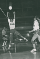 Thumbnail for '1985 Western volleyball action against Mesa State.'