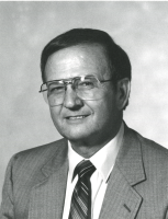 Thumbnail for 'Portrait of President J. Gilbert Hause, ca. 1985'
