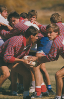 Thumbnail for 'Rugby Club action, ca. early 1990s.'