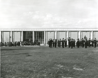 Thumbnail for 'The Western State College marching band performs at the Leslie J. Savage Library Dedication'