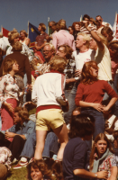 Thumbnail for 'WSC students cheer on their Mountaineer football team in Mountaineer Bowl, 1977.'