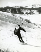 Thumbnail for 'Downhill/slalom competitor, Rozman Hill (?) ca. 1960s'