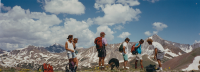 Thumbnail for 'WSC students participate in a geology field camp on Hunter's Hill above Cement Creek.  July, 1996.'