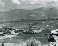Thumbnail for 'View of campus from W Mountain, circa 1965'