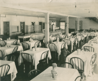 Thumbnail for 'Interior view of the old Colorado Hall dining room, 1920s.'