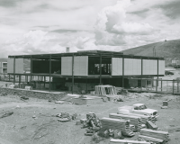 Thumbnail for 'View from the southeast of Escalante Terrace under construction, ca. 1961.'