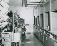 Thumbnail for 'Hurst Hall laboratory, circa 1960s.'