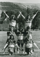 Thumbnail for 'A Western Cheerleading squad, circa 1980s.'