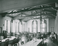Thumbnail for 'Dining area in Keating Hall, circa mid-1950s.'