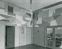 Thumbnail for 'The Keating Hall lobby shortly before the building's 1954 renovation.'