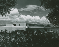 Thumbnail for 'View of Kelley Hall from the southwest, circa 1970.'