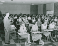 Thumbnail for 'A Summer Workshop in Kelley Hall, circa 1958.'