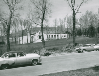 Thumbnail for 'View of Leslie J. Savage Library from the south, circa 1960.'