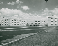 Thumbnail for 'View of Mears Complex dormitories from the south-southeast, late 1960s.'