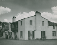 Thumbnail for 'View of the President's House from the northwest, circa mid-1950s.'