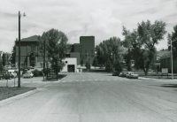 Thumbnail for 'View of Taylor Hall from south of Georgia Avenue, ca. 1980s.'
