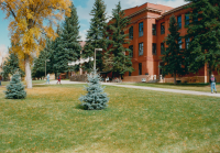 Thumbnail for 'Fall view of Taylor Hall from the southwest, ca. 2000.'