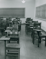 Thumbnail for 'A music theory classroom in Taylor Hall, circa 1940s.'