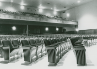 Thumbnail for 'Taylor Hall auditorium after its 1967 renovation.'